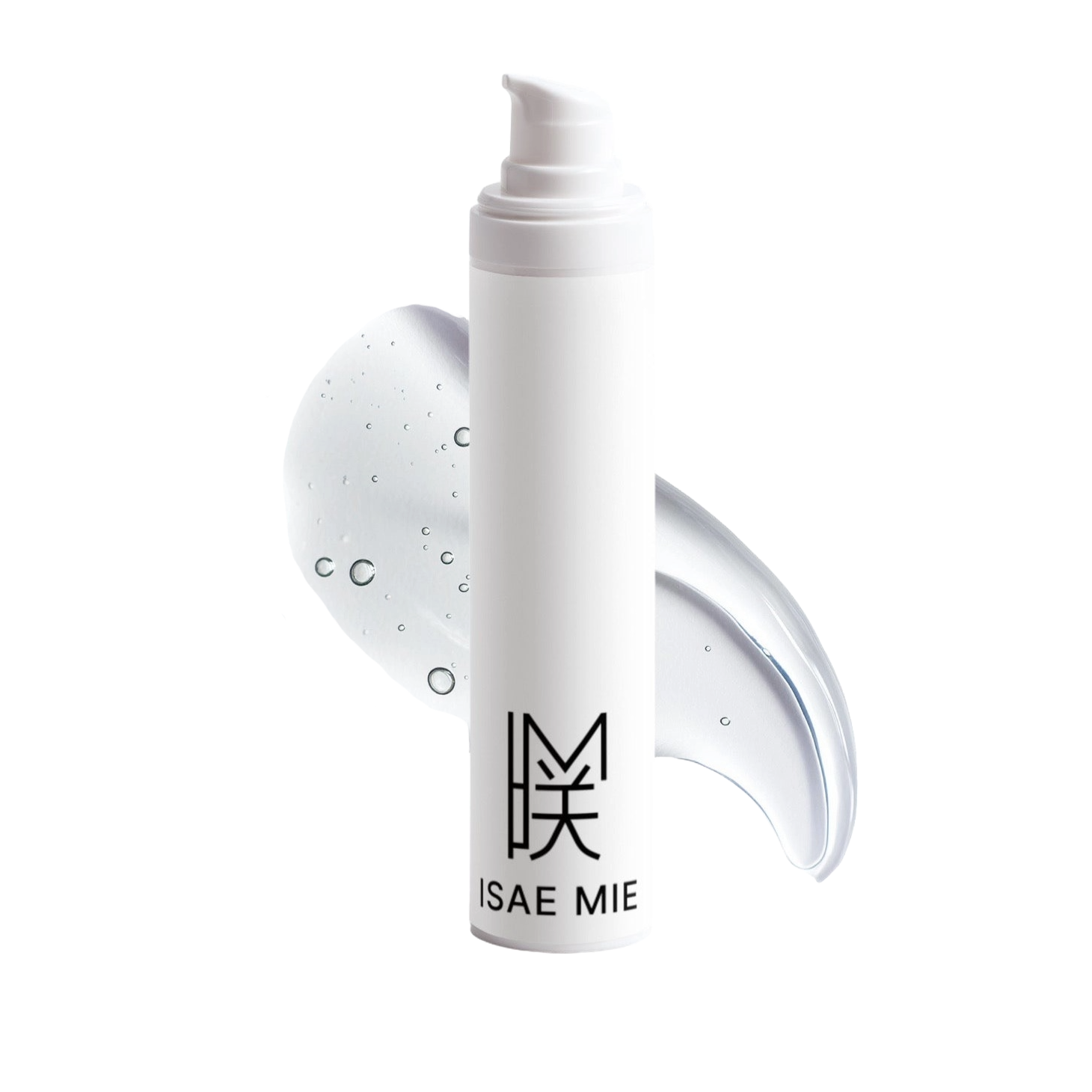 Isae Mie Niacinamide Moisturiser bottle featuring a sleek, modern design perfect for hydrating skincare routines